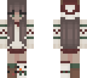 cute girl! (not my skin! just fixed some up