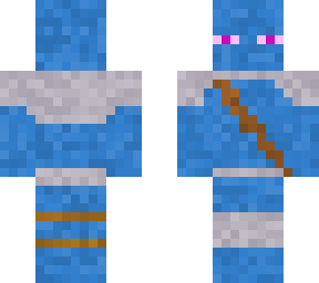 enderman blue armored