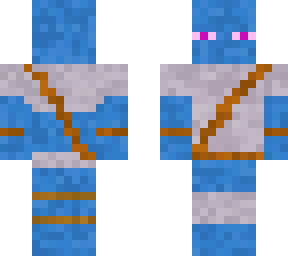 enderman blue armored 2