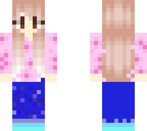 girl in flower shirt