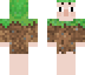 grass block man