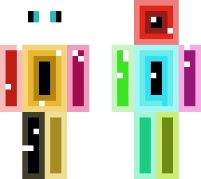 kolorowy man