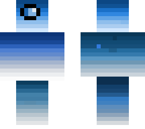 light blue, purple, and pink base