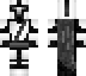 mandalorian white-black