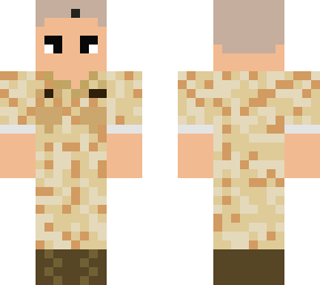 marine corps desert mccuu marpat (with shaved head)