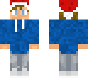 minecraft skin junge mit weihnachtsmtze 2.0
