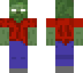 mrfudgemonkeyz red shirt herobrine zombie