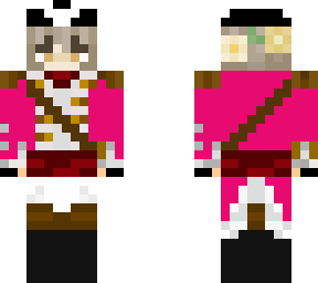 my pink coat friend
