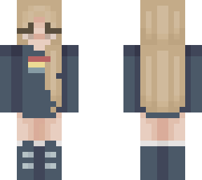navy//girl