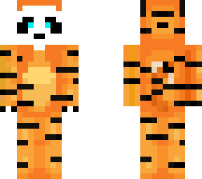 panda pijama de tigre