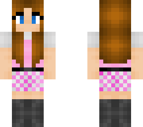 plaid skirt