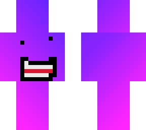 purple gradient opening mouth read desc