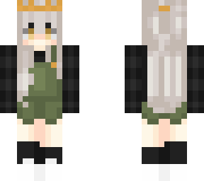 queen girl frog