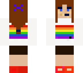 rainbow girl