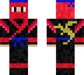 red/pink ninja