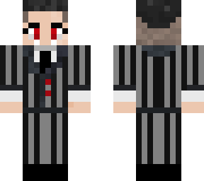vamp in a suit (more grey)