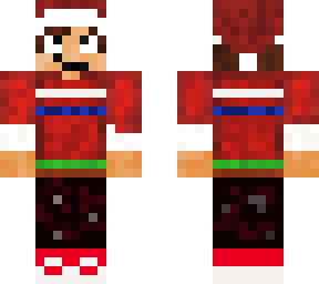 weihnachtsmanm minecraft look