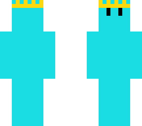 weird blue king