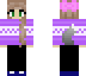 winter purple jumper girl contest entry for mafia 343