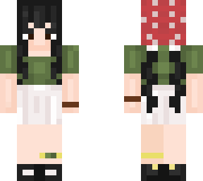 (edited) cottagecore mushroom girl
