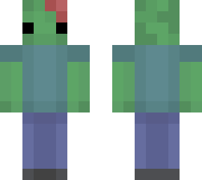 8-bits zombie skin