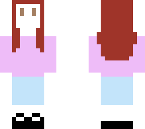80sisk cartoon girl purple