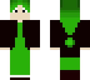 biker girl (emerald jacket)