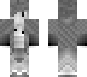 black and white skin