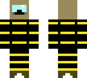 black and yellow fire fighter (with gas mask)