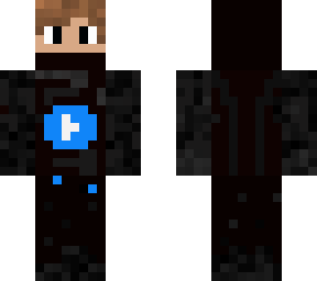 blue youtuber skin