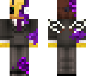 corrupted bee in suit