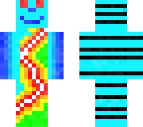 cyan man