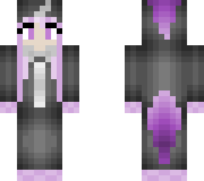 edited skin {not mine} purple unicorn