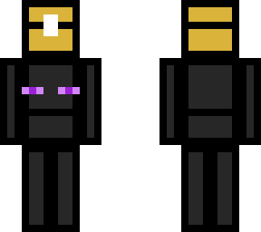 enderman holding chest