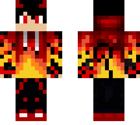 fire demon boy