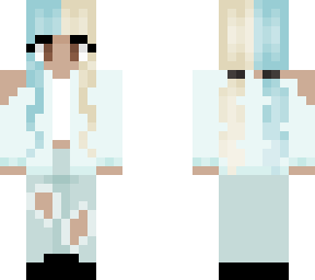 first mincraft skin (hair base from @infysbases)