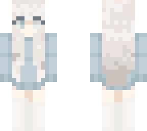girl with blonde hair and light blue hoodie v3