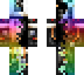 glados, rainbow overlay mashup