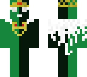 green-black wth crown