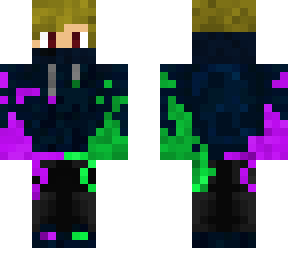 green/purpel fire man