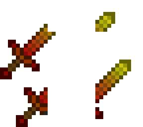 how i imaged netherite  swords