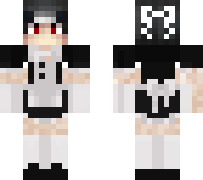 itachi in a maid costume (im sorry for making this )