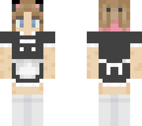 kinty catgirl maid skin