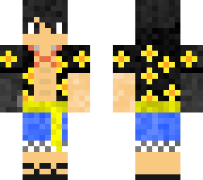 luffy whit haky
