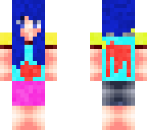 neon cheerleader