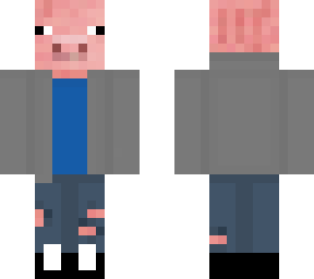 pig with clothes