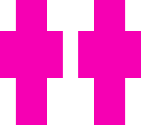 plain pink
