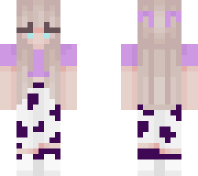 purple cow girl (not mine)