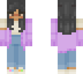 purple sweater