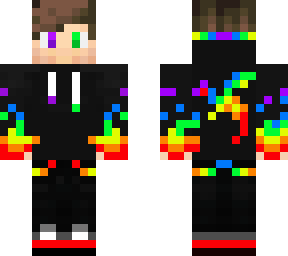 rgb cool boy hoodie skin